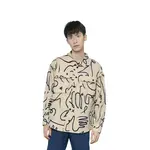 Рубашка мужская хаки Lining, хаки - фото 4