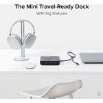 Док-станция Plugable 7-in-1 USB-C Dual HDMI Mini Docking Station - фото 6