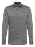 Рубашка Slim Fit антрацитового цвета Eterna - фото