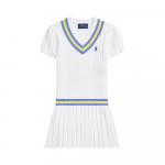 Polo Ralph Lauren Платье White Kids' - фото