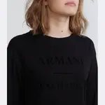 Платье Armani Exchange, черный - фото 4