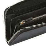 FENDI Кожаный кошелек для женщин черный - фото 4