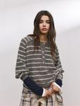 Свитер Pull&Bear, Mottled Brown - фото 3