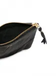 Кошелек с тисненым логотипом Comme Des Garçons Wallet, черный - фото 3