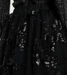 Блестящая миди-юбка Simone Rocha, Black - фото 6