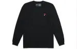 Футболка logo long sleeve t-shirt 'black' Vans, черный - фото 2