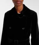 Хлопковое пальто Лана Max Mara, Nero - фото 4