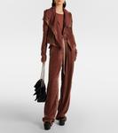 Бархатная куртка Rick Owens, Throat - фото 2