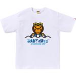 Футболка Bape Abc Milo Float Summer A BATHING APE, черный - фото 2
