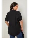 Блузка Curvy Lady, черный - фото 3