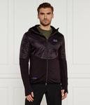 Куртка мужская Ea7 комбинированная с капюшоном, черный - фото