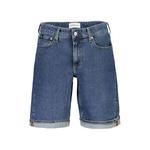 Синие хлопковые шорты Calvin Klein, синий - фото