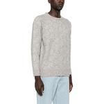 Джемпер с принтом Brunello Cucinelli, серый - фото 6