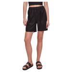 Шорты Urban Classics Linen Mixed, черный - фото