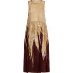 Платье Alvy с эффектом тай-дай UMA WANG, бежевый - фото 3