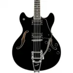 Электрогитара Schecter Guitar Research Corsair Bigsby, глянцевый черный - фото