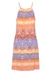 Мини платье LASCANA, Purple/Orange - фото