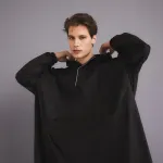 Непромокаемый пончо для гор унисекс Mountain Pro, черный - фото 2