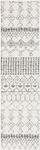Ковер-дорожка SAFAVIEH, 61 x 458 см, Tulum Collection, Ivory & Grey, марокканский бохо дистресс дизайн, не линяет и прост в уходе, идеален для помещений с высокой проходимостью в гостиной, спальне (TUL229A) - фото 2