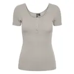 Футболка Pieces Kitte, бежевый - фото