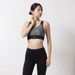 Топ-бра aop Reebok, цвет Black_100204450 - фото