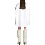 Рубашка унисекс белая Balenciaga, белый - фото 4