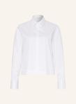 Рубашка блузка Eterna, белый - фото