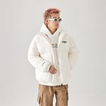 Пуховик Unisex GOLFCROSS, белый - фото 8