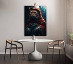 Картина на холсте Hustling Sharks Orange Cape, оранжевый - фото 2