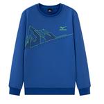 Свитшот унисекс Mizuno, цвет хизер серый - фото 6