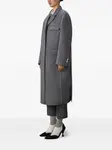 Пальто с длинными рукавами Thom Browne, серый - фото 3