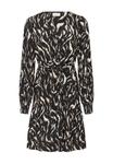 Платье Kaffe MILLE, Black Brown Graphic Animal/Black - фото 5