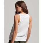 Футболка без рукавов Superdry Vintage Logo, белый - фото 2