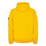 Куртка logo patch hooded zip-up jacket 'yellow' Stone Island, желтый - фото 2
