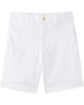 Шорты Polo Ralph Lauren Kids 20/1 Stretch Twill Flat Front Shorts, белый - фото