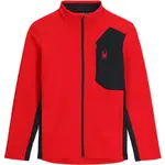 Флис Spyder Bandit full zip, красный - фото