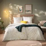 Постельное белье Mako Interlock Jersey Cassandra orange 140x200 см + 70x90 см Estella - фото