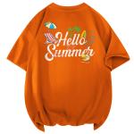 Футболка унисекс WARRIOR, оранжевый - фото