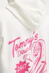 Хлопковая толстовка Tommy Jeans, белый - фото 5