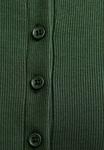 Кардиган New Look RIBBED BUTTON THROUGH LONG SLEEVE, Dark Green - фото 5