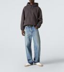 Хлопковый худи Saint Laurent, Acier - фото 2