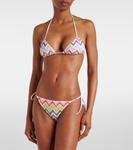 Бикини с зигзагообразным ламе Missoni, Multicolor w/White Base - фото 2