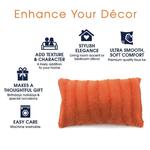 Чехол на подушку из искусственного меха Cheer Collection 12x20, черный - фото 4