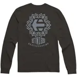 Футболка с длинным рукавом Etnies Snowflake, черный - фото 2