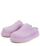 Кожаные мюли Jacquemus, Lilac - фото 5