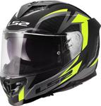 Шлем LS2 ff818 storm iii dynamo, Black/Yellow - фото