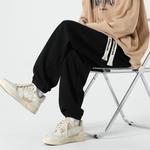 Трикотажные спортивные штаны унисекс Dangertiger, черный - фото 11