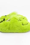 Пушистые детские тапочки Vanilla Underground, зеленый - фото 4