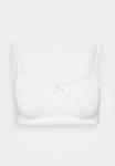 Бюстье ONLY ONLPOPPY HEART SCOOP BRALETTE , White - фото 5