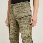 Брюки G-Star Rovic Zip 3D Regular Tapered, зеленый - фото 5